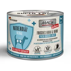Sparpaket MAC's Dog Vetcare Nierendiät 24 x 200 g - Huhn & Rind