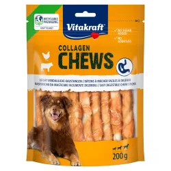 Vitakraft Chews Collagen Stick Huhn - Sparpaket: 8 x 200 g