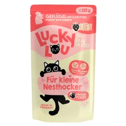 Lucky Lou Kitten 16 x 125 g - Geflügel