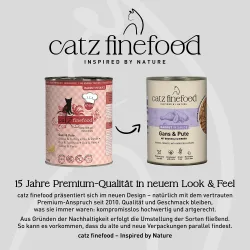 catz finefood Ragout 6 x 380 g - Mix (5 Sorten)