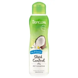 TropiClean Shed Control Lime & Cocoa Shampoo - 355 ml