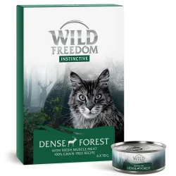 Sparpaket Wild Freedom Adult 24 x 70 g - Dense Forest - Hirsch