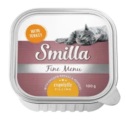 Smilla Fine Menu mit Geniesserkern 8 x 100 g - Pute mit Hähnchenbrust & Paprika
