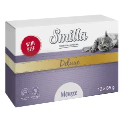 Smilla Deluxe Mousse 48 x 85 g - mit Rind & Thymian