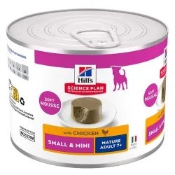 Hill's Science Plan Mature Small & Mini Mousse - Rind (24 x 200 g)