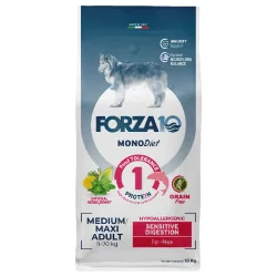 Forza 10 Diet Mono Medium & Large Sensitive Digestion mit Fisch - Sparpaket: 2 x 10 kg