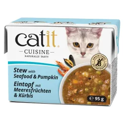 Catit Cuisine Eintopf 12 x 95 g - Huhn mit Kürbis