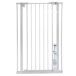 TIAKI Hohes Metall-Hundegitter - Höhe 104 cm, Breite 74 bis 79 cm