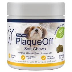 ProDen PlaqueOff Soft Chews Small & Medium - 120 Stück