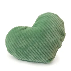 Aumüller Herz Cord Katzenspielkissen Pastell - 1 Stück