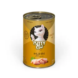 Sparpaket KITTY Cat Adult Pate 24 x 400 g - Huhn