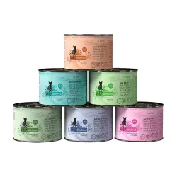 Sparpaket catz finefood 24 x 200 g - Mixpaket 2 (6 Sorten)