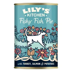 Sparpaket Lily's Kitchen Getreidefreie Menüs für Hunde 400 g - Sparpaket: 24 x 400 g Lachs, Truthahn & Hering