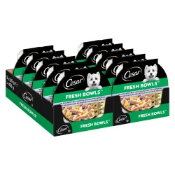 Cesar Fresh Bowls - Huhn & Ente in Sauce (24 x 85 g )