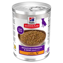 Hill's Science Plan Adult Dog Sensitive Stomach & Skin - Huhn (24 x 370 g )