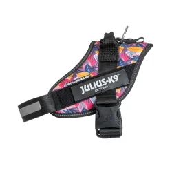 Limited Edition Julius-K9 IDC® Powerharness, Leaf 2 - Grösse M/0: Brustumfang 58 - 76 cm