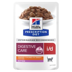 Hill's Hill?s Prescription Diet i/d Digestive Care, Nassfutter Kitten, Multipack, mit Huhn