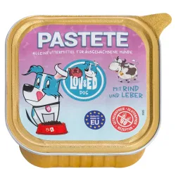 Lov & Ed Pastete 12 x 150 g - mit Rind & Leber