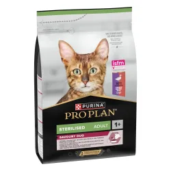 PURINA PRO PLAN Sterilised Adult Savoury Duo Ente & Leber - Sparpaket: 2 x 10 kg