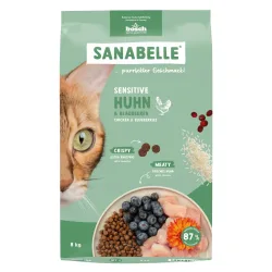 Sanabelle Sensitive Huhn & Blaubeeren  - 8 kg