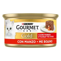 Gourmet Gold Schmelzender Kern 24 x 85 g - Rind