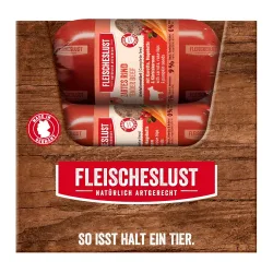 Fleischeslust Classic 15 x 200 g - zartes Rind mit Hagebutte, Karotte & Kürbiskernen