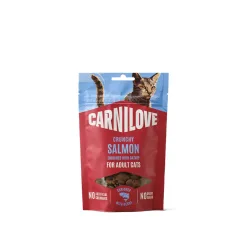 Carnilove Cat Crunchy Snack - 50 g Lachs mit Katzenminze