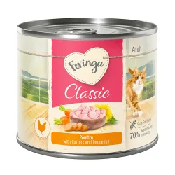 Sparpaket Feringa Classic Meat Menü 18 x 200 g - Forelle & Huhn