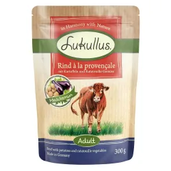 Sparpaket Lukullus Frischebeutel 48 x 300 g - Rind à la provençale (getreidefrei)