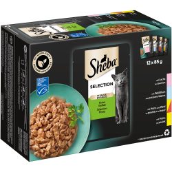 Sheba Selection in Sauce 12x85g Feine Vielfalt (MSC)