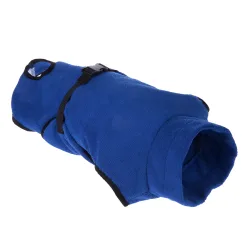 Mikrofaser-Trockenmantel - S: ca. 39 cm Rückenlänge