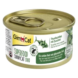 GimCat Superfood ShinyCat Duo Probierpaket 6 x 70 g - Probierpaket (4 Sorten)