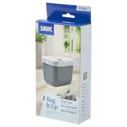 Savic Bag it Up Litter Tray Bags - Sparpaket: Hop In (3 x 6 Stück)