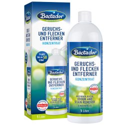 Bactador Geruchs- und Fleckenentferner Konzentrat 1 L