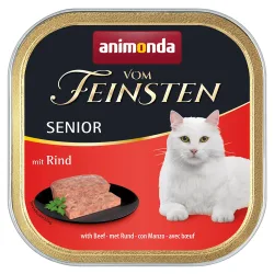 Mixpaket animonda vom Feinsten 32 x 100 g - Senior (3 Sorten)