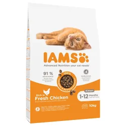 IAMS Advanced Nutrition Kitten mit Frischem Huhn - 10 kg