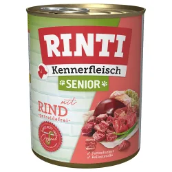 RINTI Kennerfleisch Senior - 6 x 800 g Rind