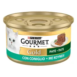 Zum Sonderpreis! 2 x Gourmet Gold  - Feine Pastete: Kaninchen (2 x 24 x 85 g)