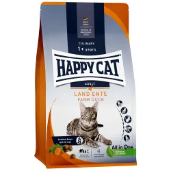 Happy Cat Culinary Adult Land-Ente  - Sparpaket: 2 x 1,3 kg