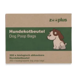 Biologisch abbaubare Hundekotbeutel - 20 Rollen à 15 Beutel (300 Beutel)