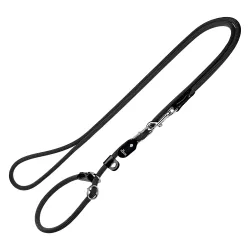 Hunter Retriever-Führleine Freestyle - 260 cm lang, Ø 10 mm, schwarz