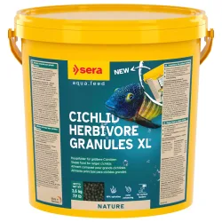 sera Cichlid Green XL Nature Granulatfutter - 10 l