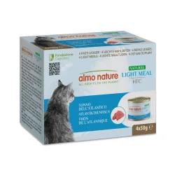 Sparpaket Almo Nature HFC Natural Light 24 x 50 g - Thunfisch, Huhn & Schinken