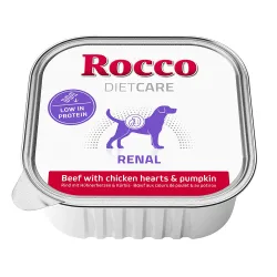 Rocco Diet Care Renal Rind mit Hühnerherzen & Kürbis Schale 150 g - 20 x 150 g