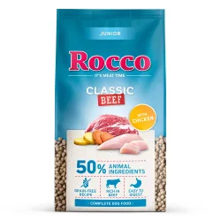 Rocco Junior Classic Rind mit Huhn - 2 x 10 Kg