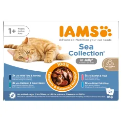 IAMS Advanced Nutrition Adult Sea Mix - in Sauce (12 x 85 g)
