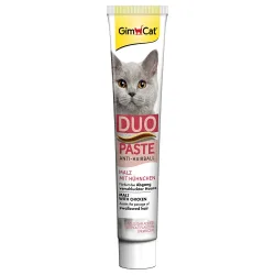 GimCat DUO Paste Anti-Hairball Hühnchen und Malz 50 g