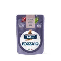 Sparpaket: BOTANICAT FORZA10 Soft Paste Sterilized 1-6 Years 48 x 80 g - Reich an Sardelle