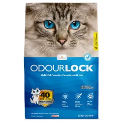 ODOURLOCK Katzenstreu Parfümfrei - 2 x 12 kg