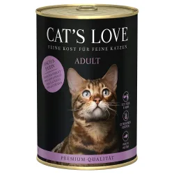 Sparpaket Cat's Love 12 x 400 g - Fisch & Huhn